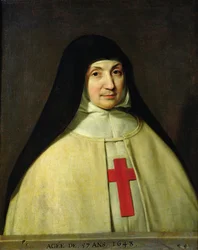 Portret van Angélique Arnauld d